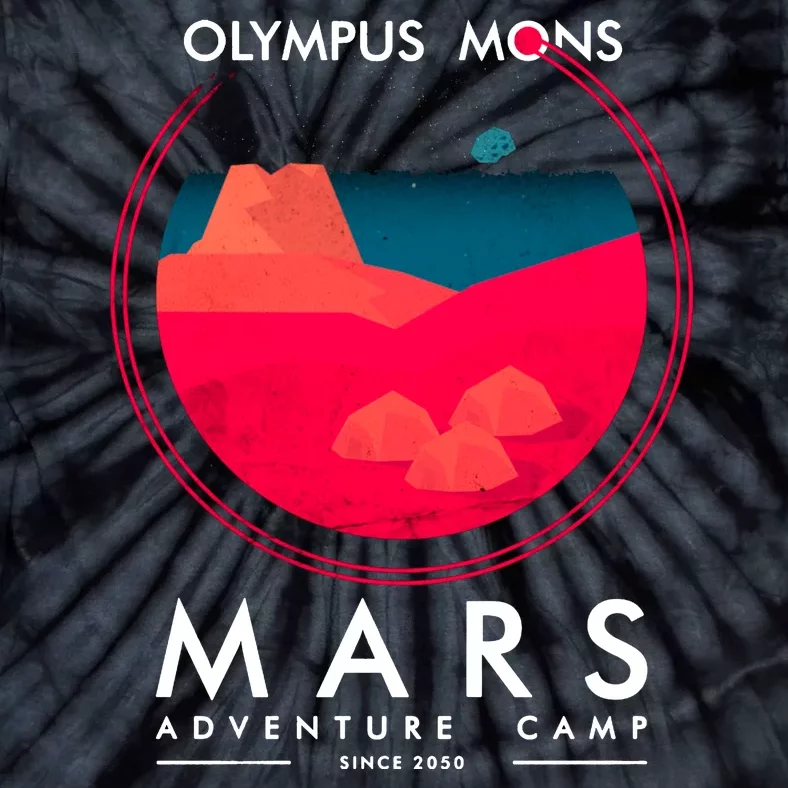 Olympus Mons Mars Adventure Camp Tie-Dye T-Shirt