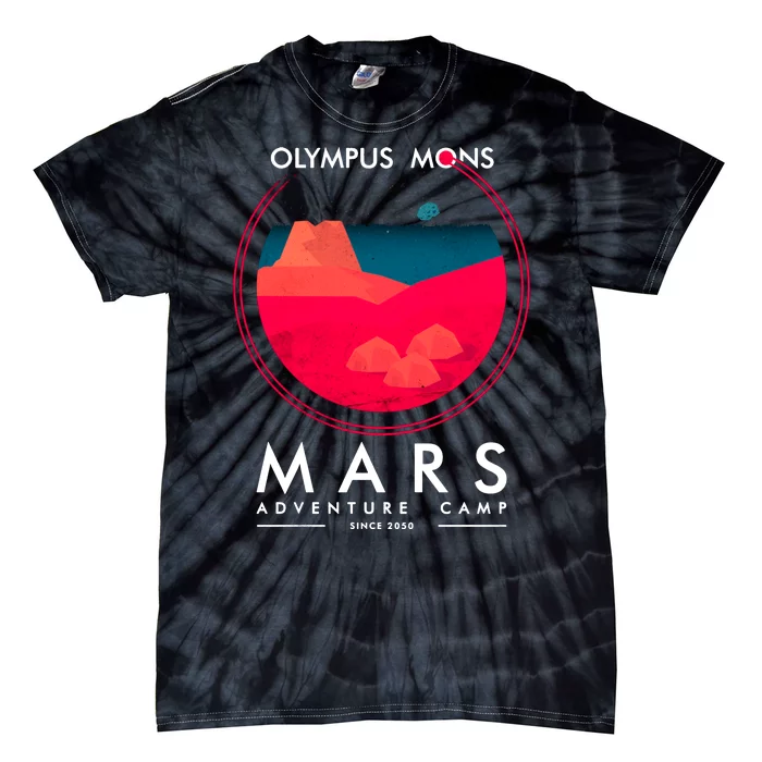 Olympus Mons Mars Adventure Camp Tie-Dye T-Shirt