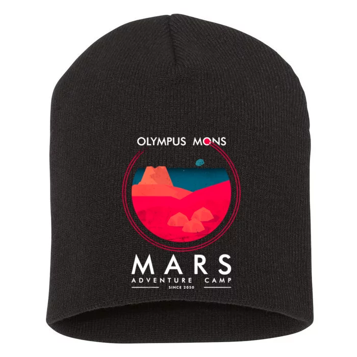 Olympus Mons Mars Adventure Camp Short Acrylic Beanie