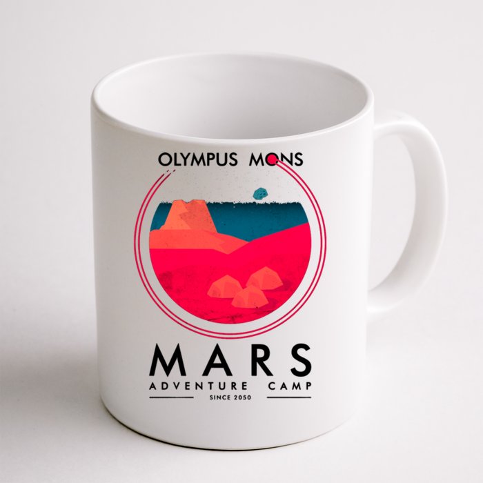 Olympus Mons Mars Adventure Camp Front & Back Coffee Mug