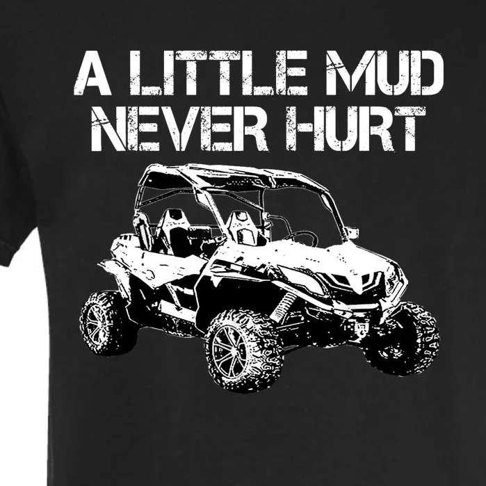 Original Mud Mode CF Moto gift SxS ATV Riding Mudding Garment-Dyed Heavyweight T-Shirt