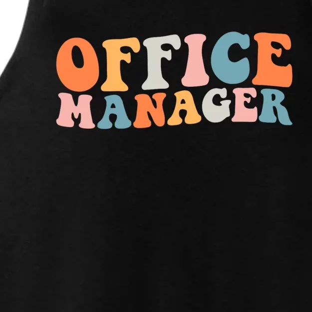 Office Manager Managerial Style Professional Office Ladies Tri-Blend Wicking Tank