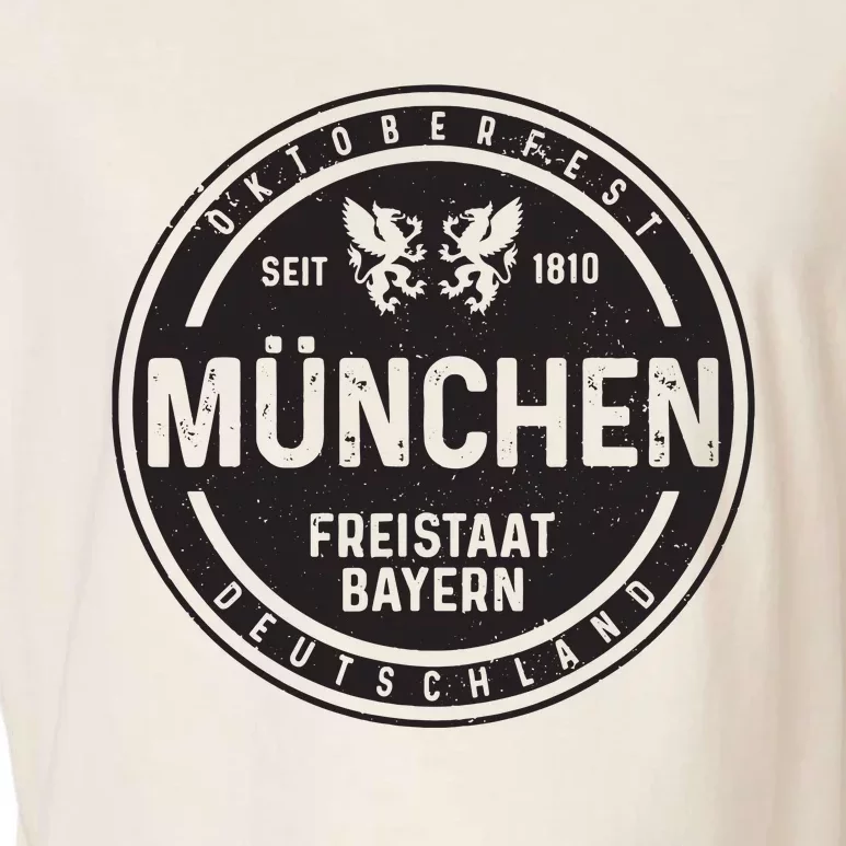 Oktoberfest Mnchen Munich German Bavarian Funny Gift Garment-Dyed Women's Muscle Tee