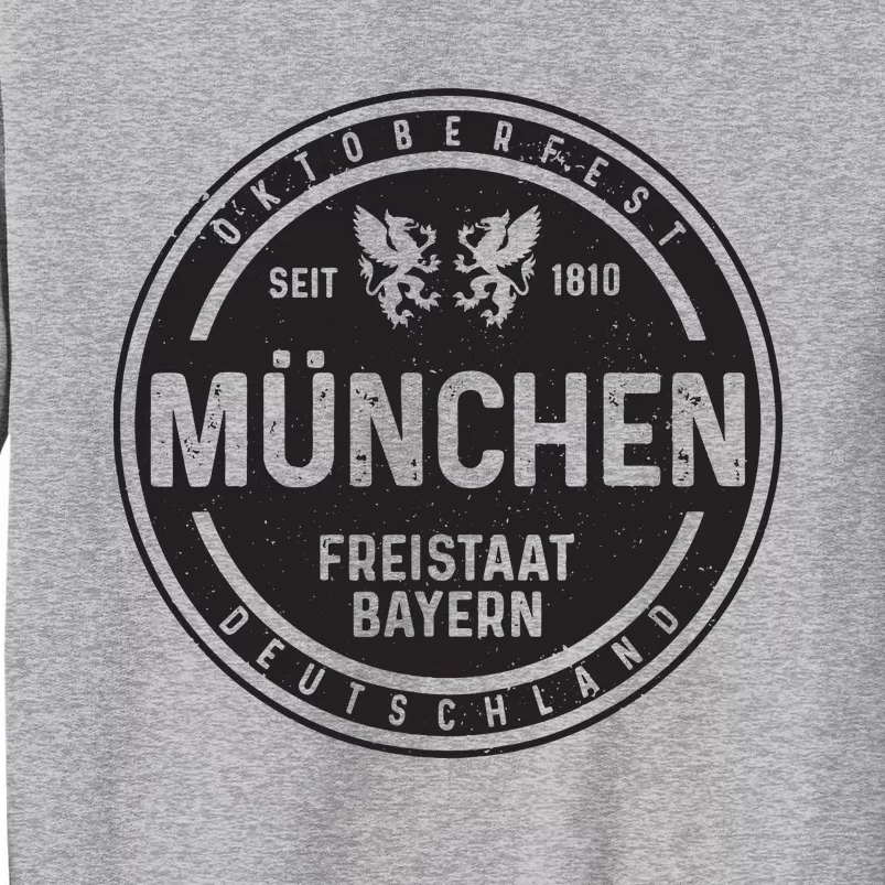 Oktoberfest Mnchen Munich German Bavarian Funny Gift Tall Sweatshirt