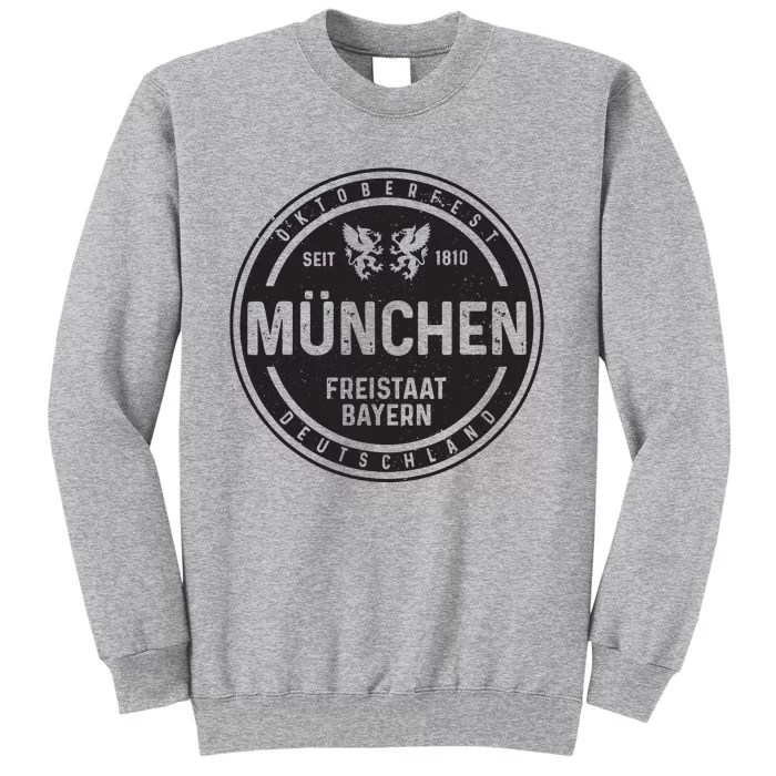 Oktoberfest Mnchen Munich German Bavarian Funny Gift Tall Sweatshirt