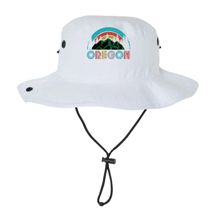 Oregon Mountains Outdoor Camping Hiking Gift Legacy Cool Fit Booney Bucket Hat