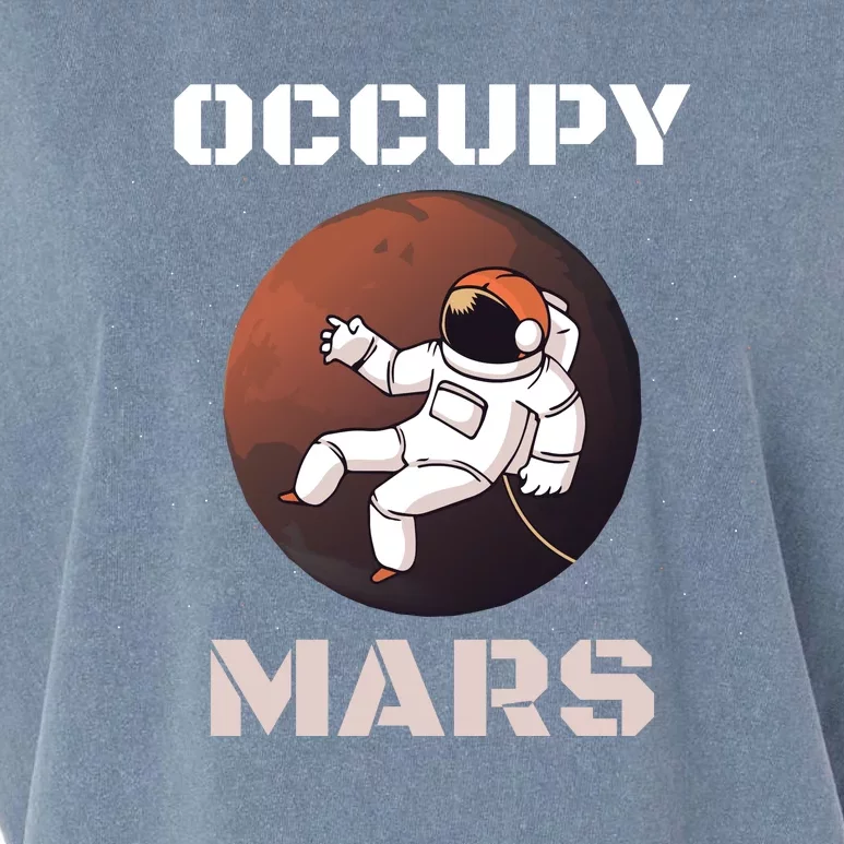 Occupy Mars Garment-Dyed Women's Muscle Tee