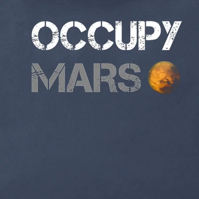 Occupy Mars Zip Tote Bag