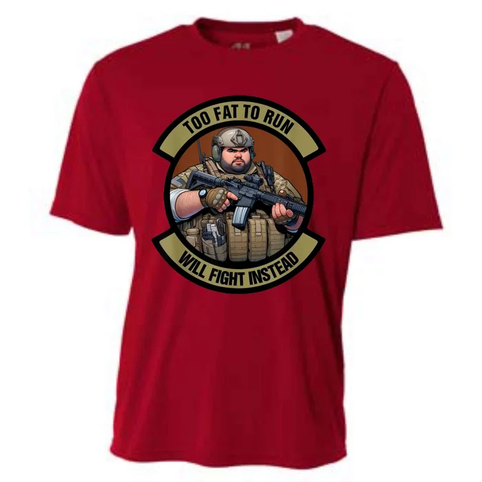 Overweight Military Cooling Performance Crew T-Shirt