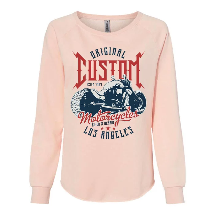 Original Motorcycles Womens California Wash Sweatshirt