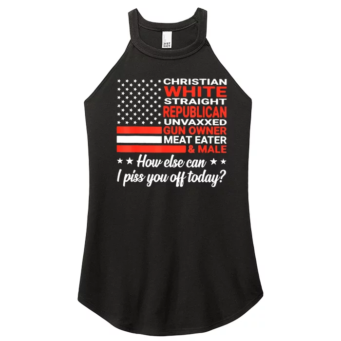 Owner Meat Women’s Perfect Tri Rocker Tank