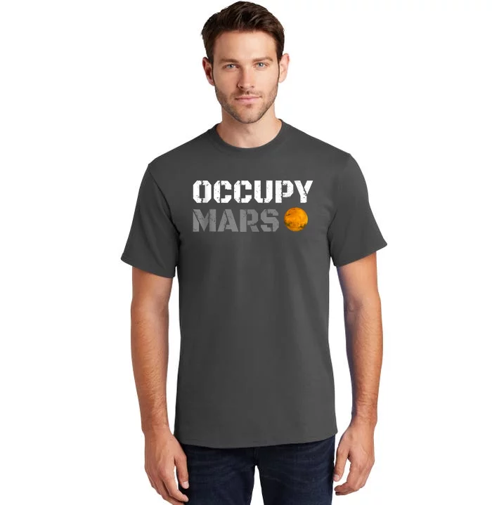 OCCUPY MARS Tall T-Shirt