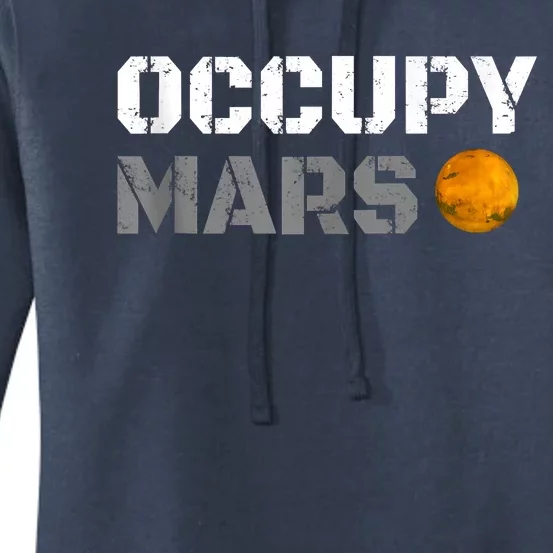 OCCUPY MARS Women's Pullover Hoodie