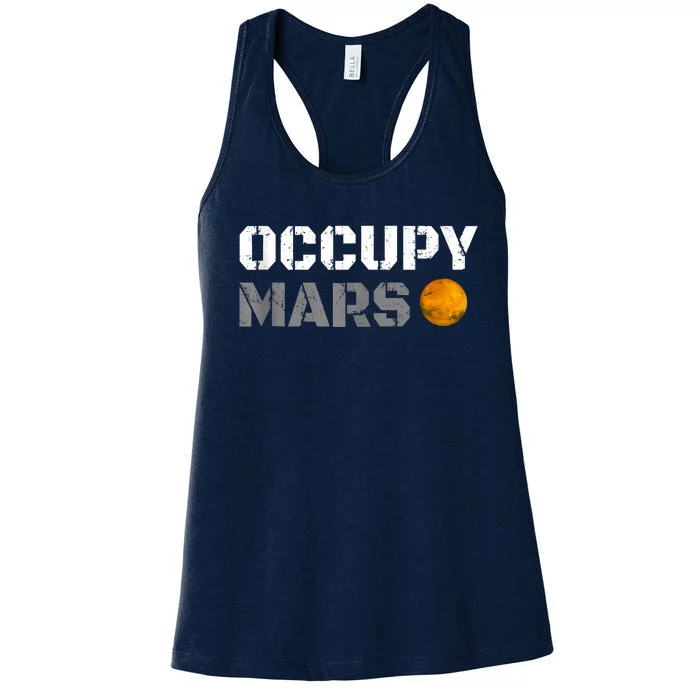 OCCUPY MARS Women's Racerback Tank