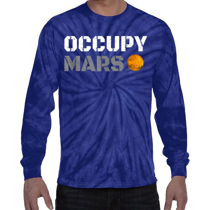 OCCUPY MARS Tie-Dye Long Sleeve Shirt