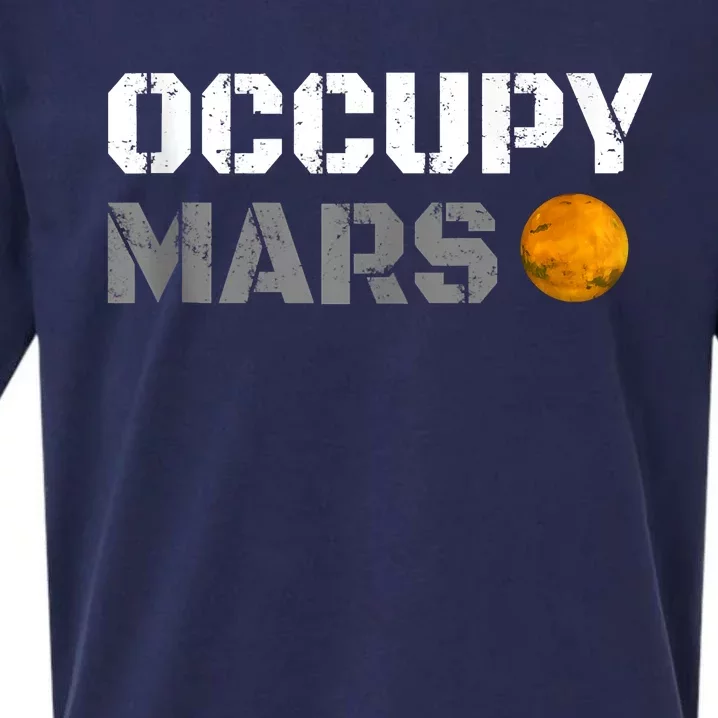 OCCUPY MARS Sueded Cloud Jersey T-Shirt