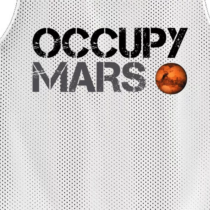 Occupy Mars Mesh Reversible Basketball Jersey Tank