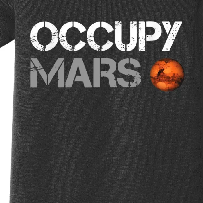 Occupy Mars Baby Bodysuit