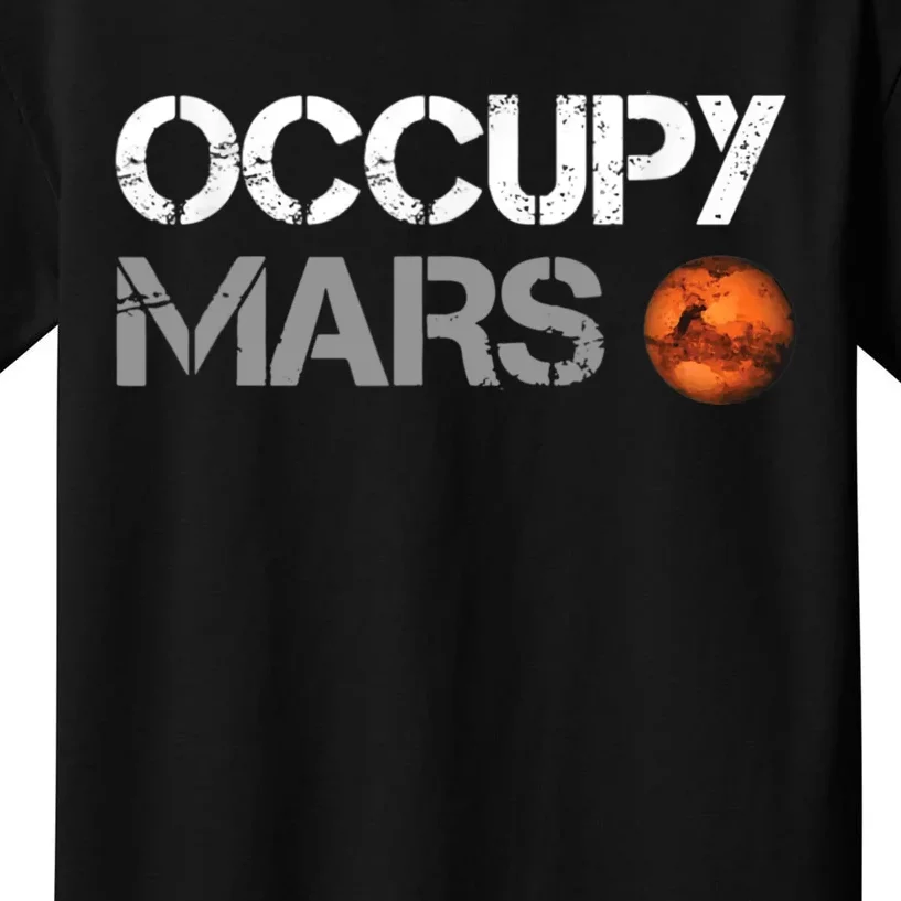 Occupy Mars Kids T-Shirt