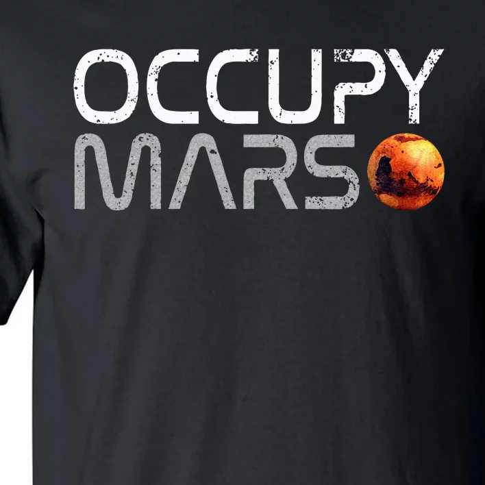 Occupy Mars Tall T-Shirt