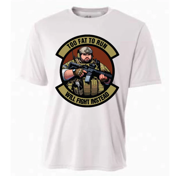 Overweight Military Cooling Performance Crew T-Shirt