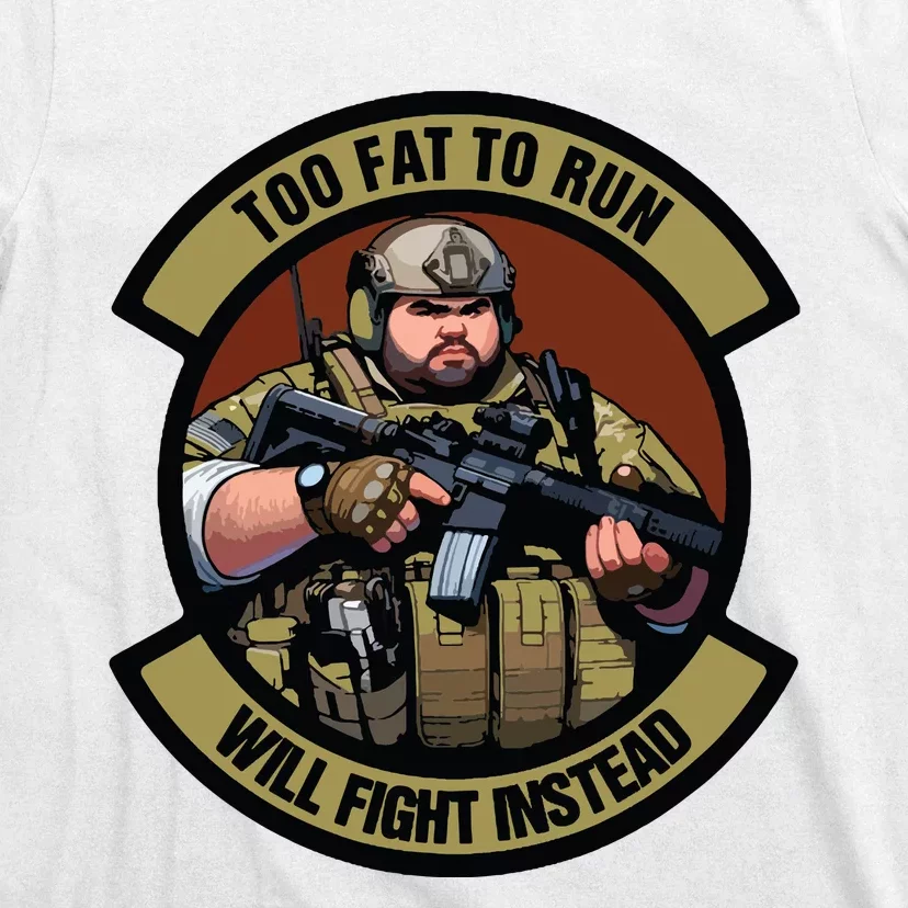 Overweight Military T-Shirt