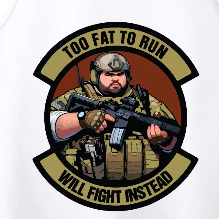 Overweight Military Performance Tank