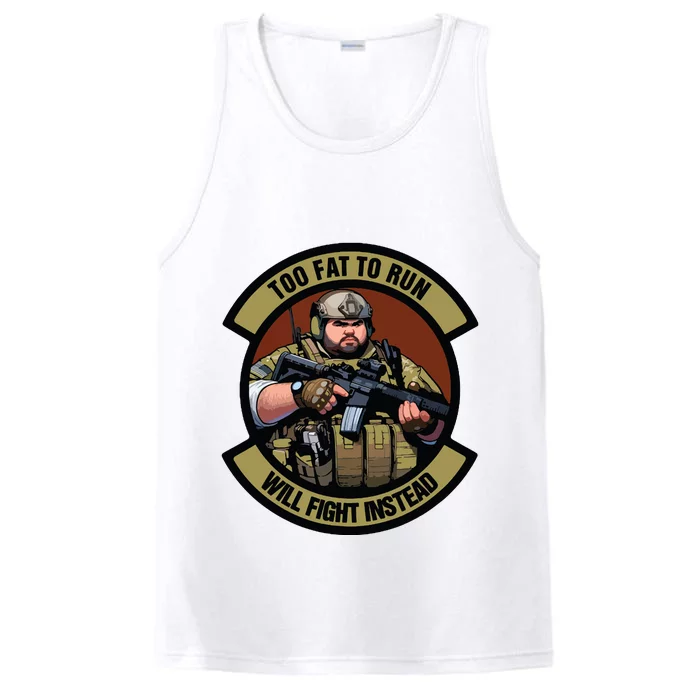 Overweight Military Performance Tank