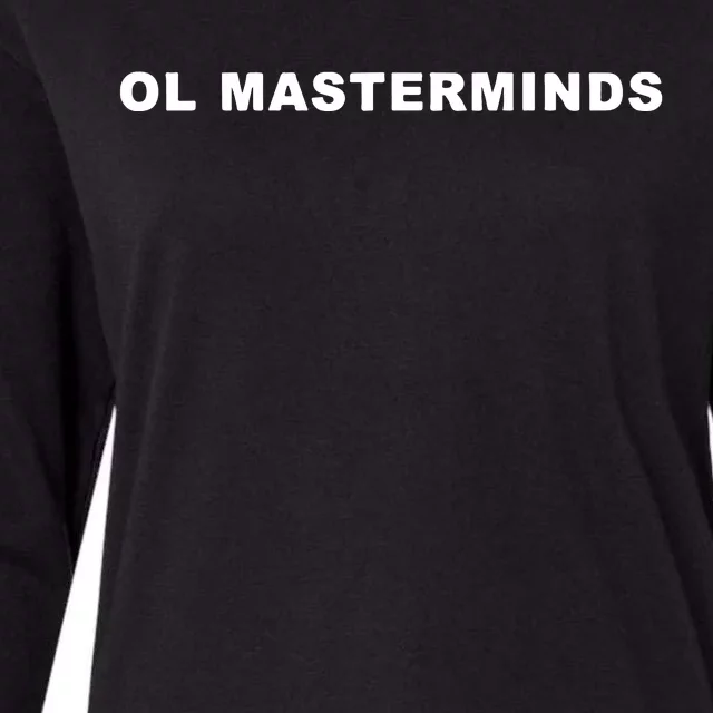 Ol Masterminds Womens Cotton Relaxed Long Sleeve T-Shirt