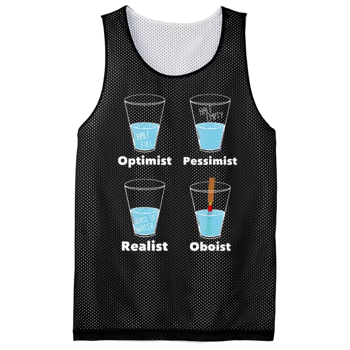 Oboist Music Orchestra Mesh Reversible Basketball Jersey Tank