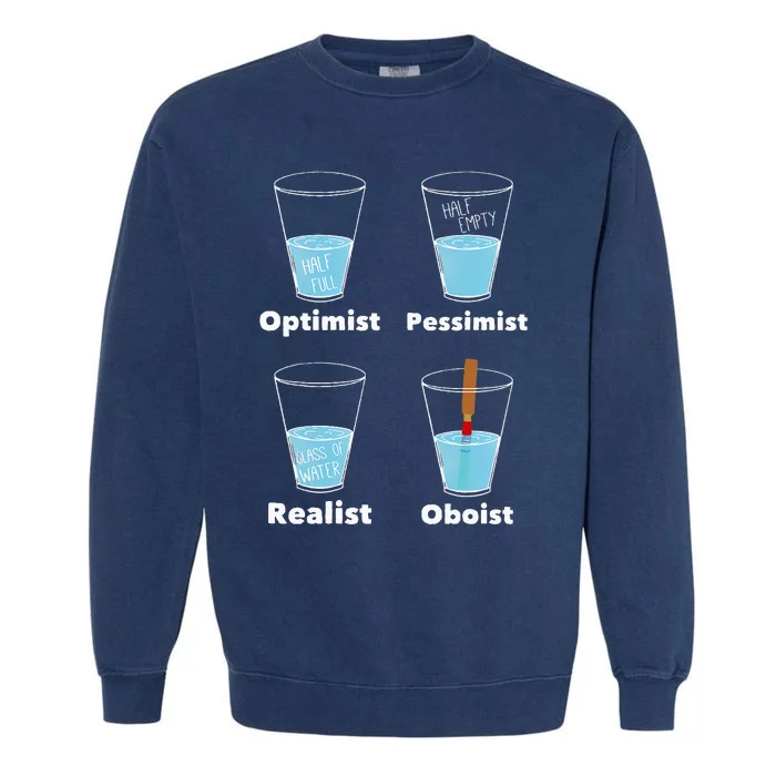 Oboist Music Orchestra Garment-Dyed Sweatshirt