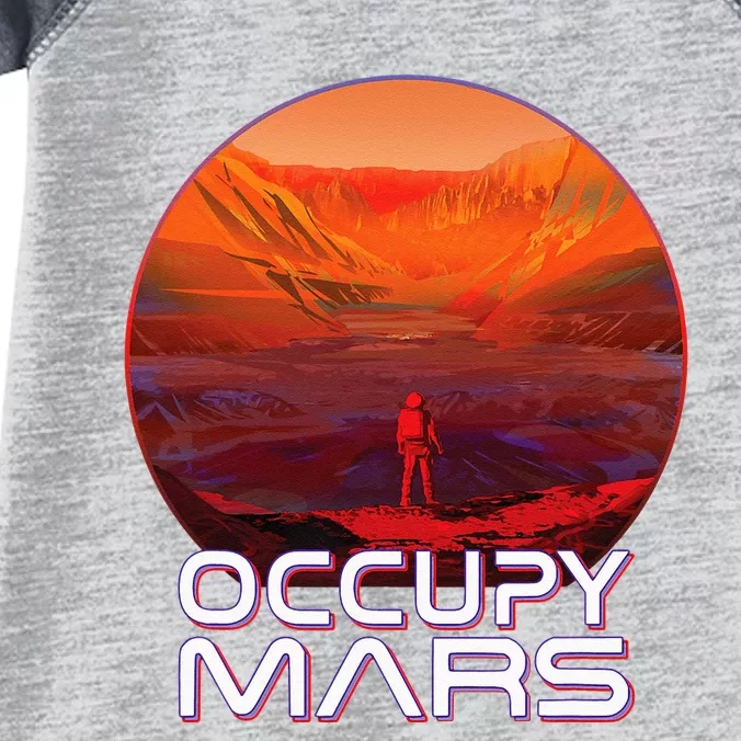 Occupy Mars Perseverance Rover Landing Terraform Colonize Infant Baby Jersey Bodysuit