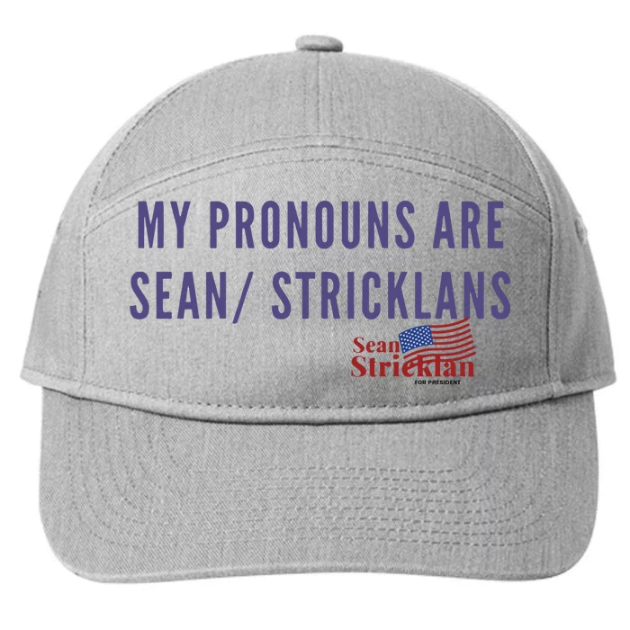 Official My Pronouns Are Sean Strickland Ufc293 7-Panel Snapback Hat