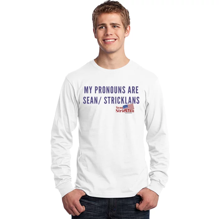 Official My Pronouns Are Sean Strickland Ufc293 Long Sleeve Shirt