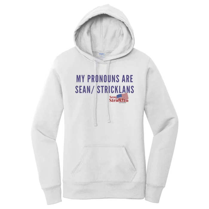 Official My Pronouns Are Sean Strickland Ufc293 Women's Pullover Hoodie