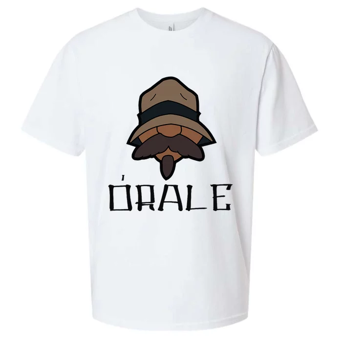 Orale Mexican Slang Chicano Pride Sueded Cloud Jersey T-Shirt