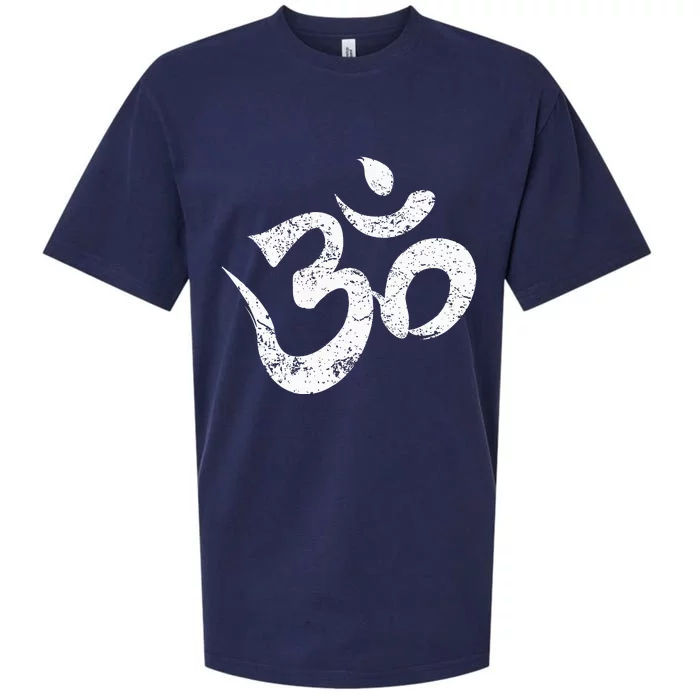 Ohm Meditation Symbol Aum Spiritual Indian Buddhism Omkar Sueded Cloud Jersey T-Shirt