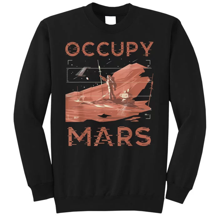 Occupy Mars Shirts Space Exploration Colonize Planet Mars Sweatshirt