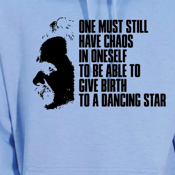 One Must Still Have Chaos In Oneself Unisex Surf Hoodie