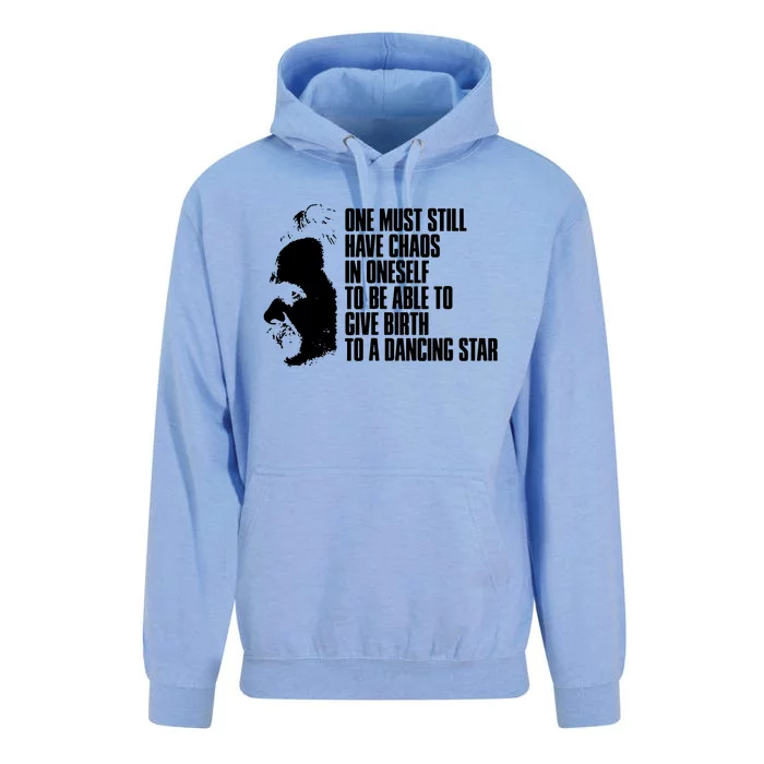 One Must Still Have Chaos In Oneself Unisex Surf Hoodie