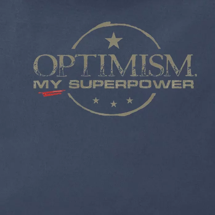 OPTIMISM My Superpower Zip Tote Bag