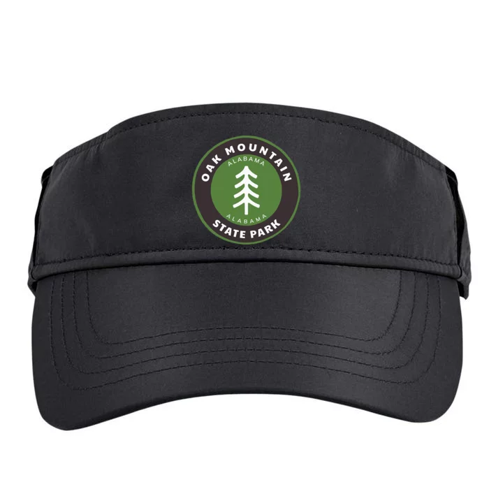 Oak Mountain State Park Alabama Al Tree Badge Vacation Adult Drive Performance Visor