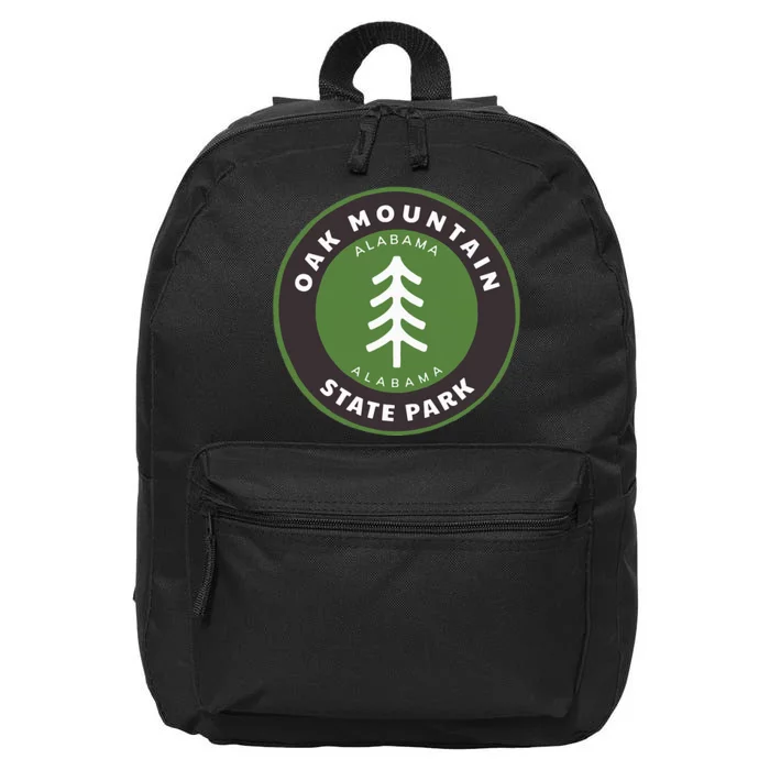 Oak Mountain State Park Alabama Al Tree Badge Vacation 16 in Basic Backpack