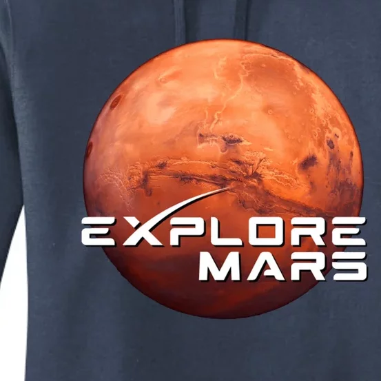 Occupy Mars Space X Exploration Space Women's Pullover Hoodie