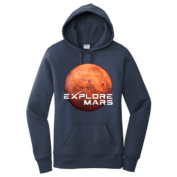 Occupy Mars Space X Exploration Space Women's Pullover Hoodie