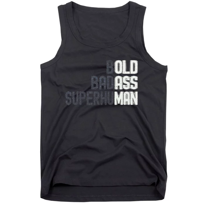 Old Man Saying Gag Gift Birthday For Dad Tank Top