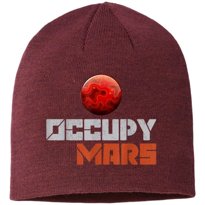 Occupy Mars Space Outer Space 8 1/2in Sustainable Knit Beanie