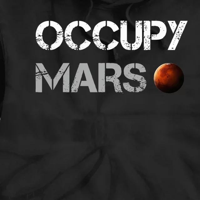 Occupy Mars Space Explorer Tie Dye Hoodie