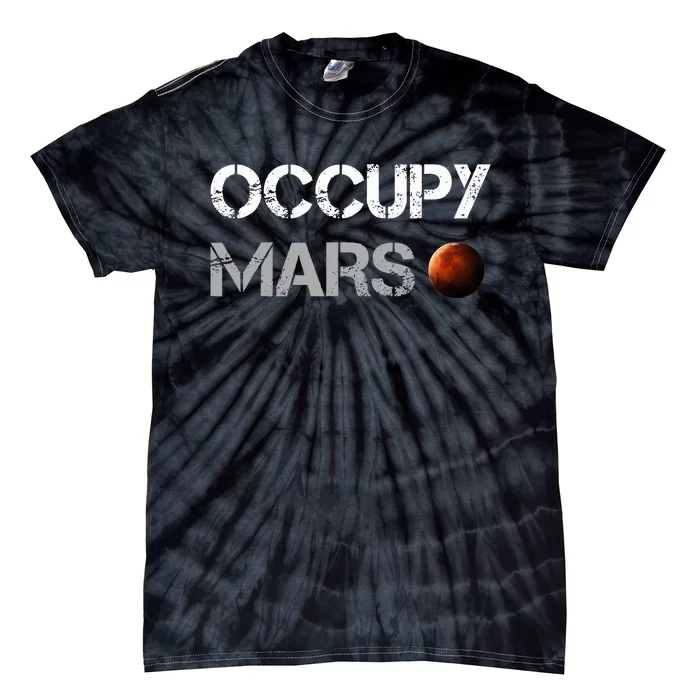 Occupy Mars Space Explorer Tie-Dye T-Shirt