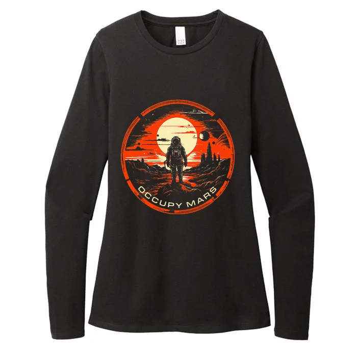 Occupy Mars Terraforming Womens CVC Long Sleeve Shirt